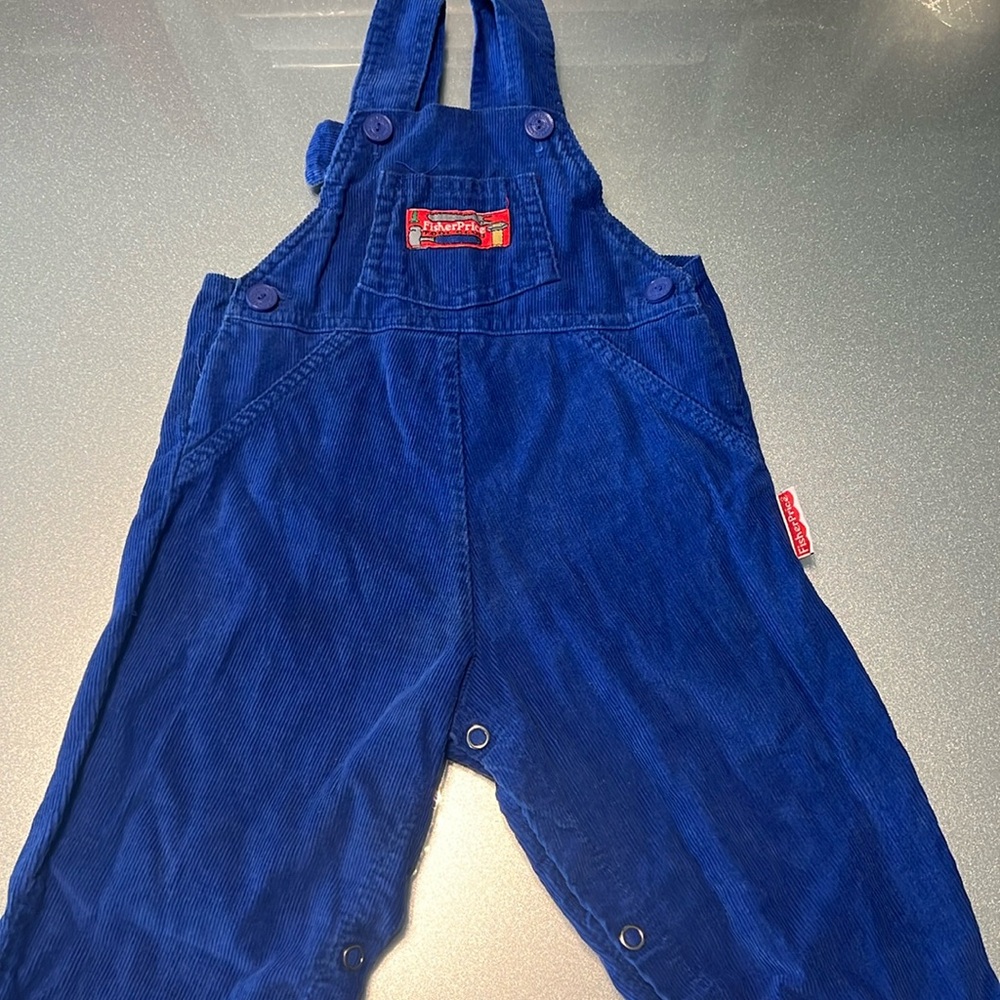 Vintage Fisher Price Baby Boys Overalls